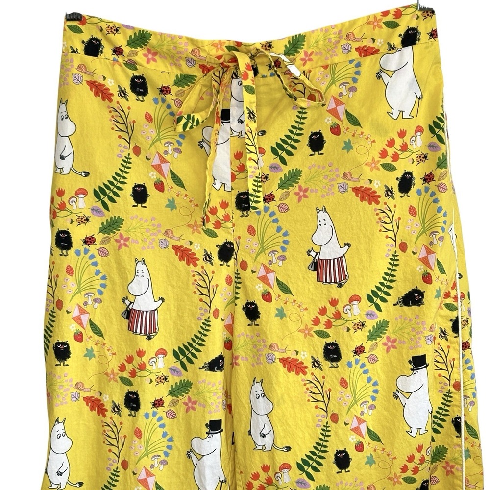 Karen Mabon X Moomin Pajama Set Small Graphic Shirt Pants Whimsical Limited Ed - Picture 12 of 16